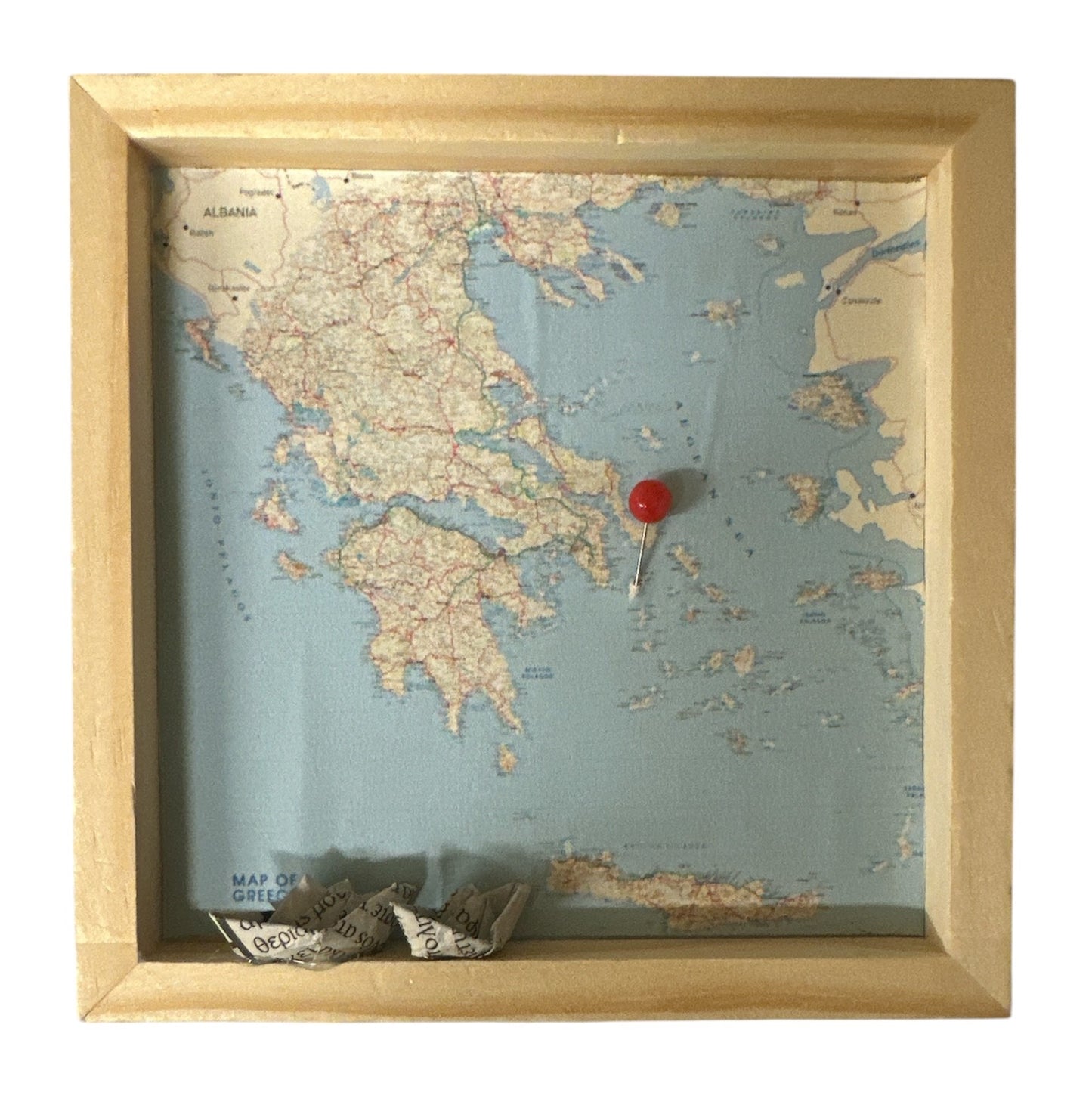 Καδράκι χάρτης Ελλάδας